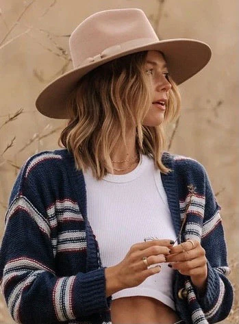 Barry Flat Brimmed Hat