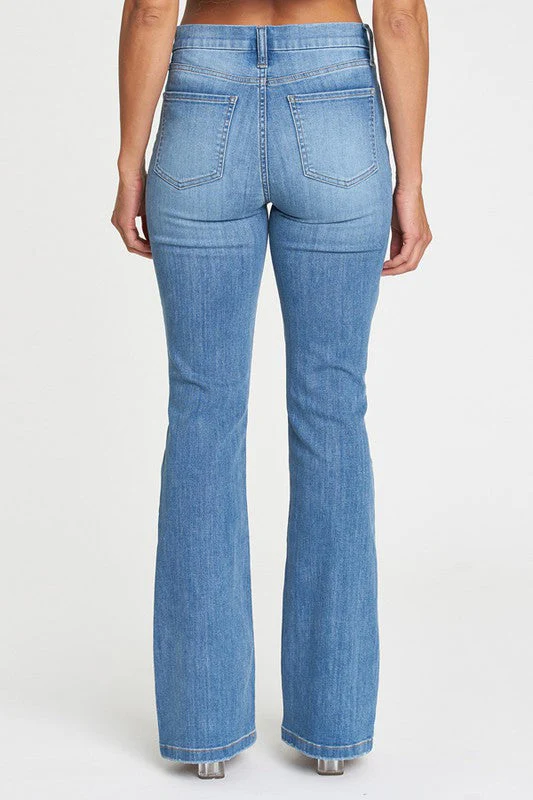 Aliyah Flare Jeans - Guilty Pleasure