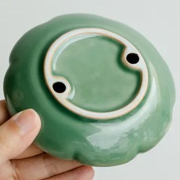 Buy 1 Get 1 FreeSummer SALE“Auspicious Cloud” - Antique Style Yue Kiln Celadon Incense Burner/Holder